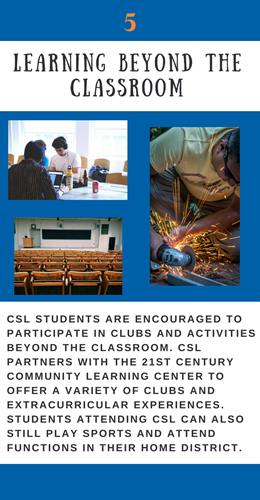 Reason 5, Learning Beyond the Classroom